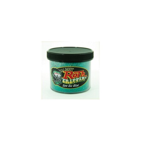 Roth Flake & Pearl Product Sea Sic Blue Trippin' Metal Flake, .015 Standard Size, 2oz Jar TRF218